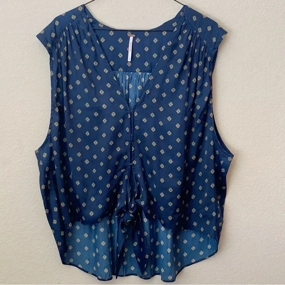 Free People Morning in Marrakesh Blouse Top - Picture 2 of 9